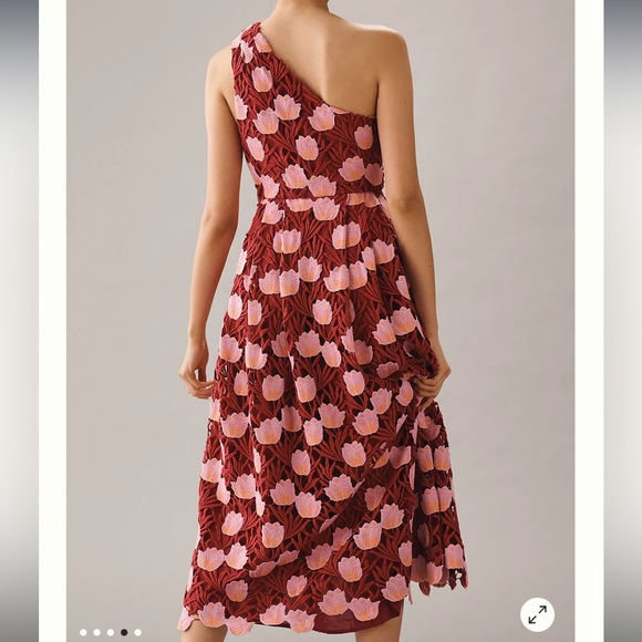 Anthropologie Maeve One-Shoulder Dress - Picture 4 of 6